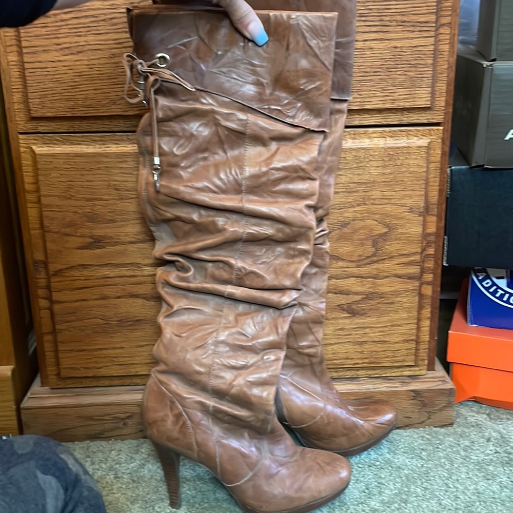 Jessica Simpson Brown Ankle Boots
